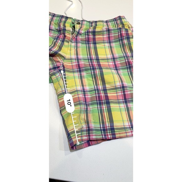 Polo Ralph Lauren Plaid Swim Suit Shorts - Mens XL - Picture 7 of 9